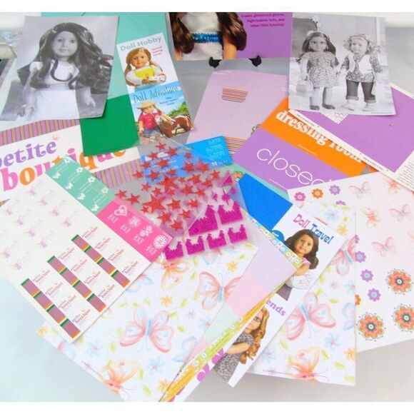 American Girl Doll Boutique Incomplete Kit Paper Crafting - Picture 8 of 9